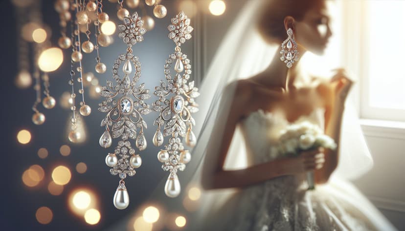 Perfect Bridal Earrings: Finding Your Dream Wedding Day Jewels