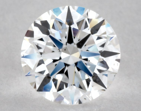 0.71ct Round Cut D VS2 EX-EX-EX GIA