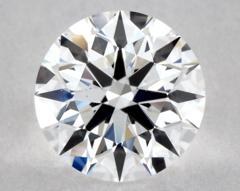 0.81ct Round Cut D VS1 EX-EX-EX GIA