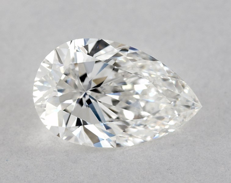 1.01ct Pear Cut E SI1 EX-EX GIA