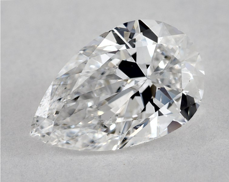 1.7ct Pear Cut D SI1 EX-Very_Good GIA