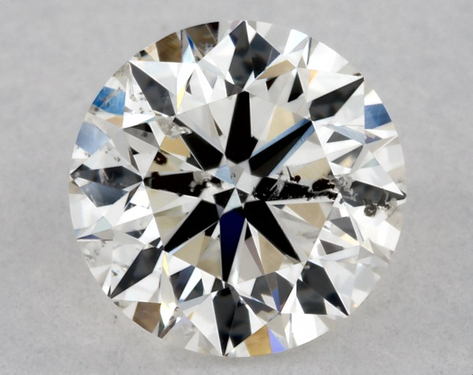 0.91ct Round Cut H I1 Very_Good-Very_Good-Very_Good GIA