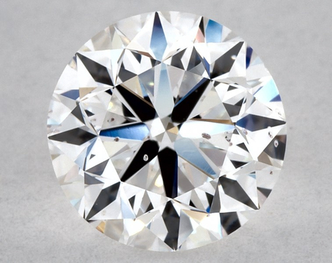 0.9ct Round Cut D SI2 Very_Good-Very_Good-Very_Good GIA