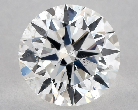 0.7ct Round Cut F SI1 Very_Good-EX-Very_Good GIA