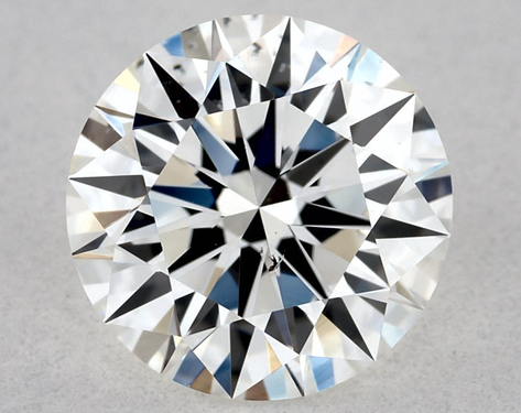 1.03ct Round Cut G SI1 EX-EX-EX GIA