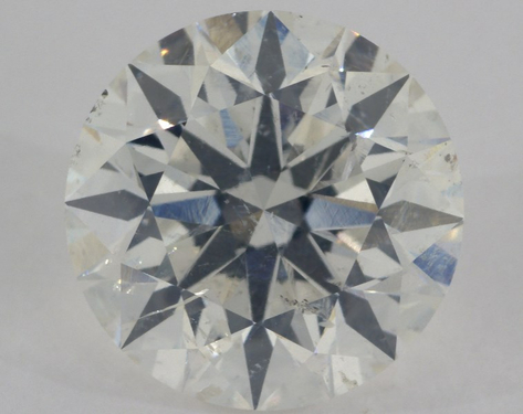 4.02ct Round Cut H SI2 Very_Good-EX-EX GIA