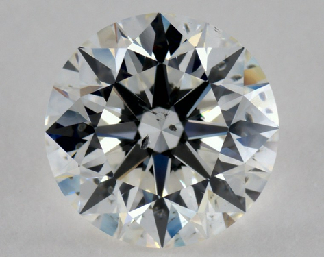 2.24ct Round Cut H SI2 EX-EX-EX GIA