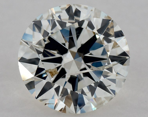0.71ct Round Cut I I1 G-EX-G GIA