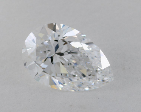0.9ct Pear Cut D VVS1 EX-EX GIA