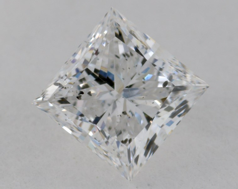 0.7ct Princess Cut E SI2 EX-Very_Good GIA