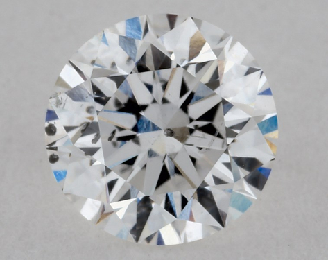 0.8ct Round Cut D SI2 EX-EX-Very_Good GIA