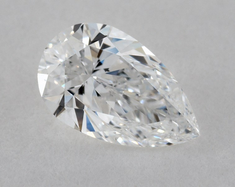 0.7ct Pear Cut D VVS2 EX-Very_Good GIA
