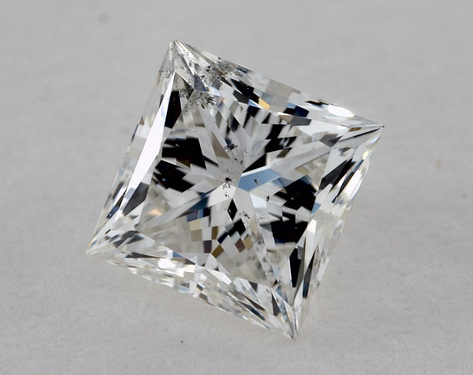 1.12ct Princess Cut H SI2 EX-Very_Good GIA