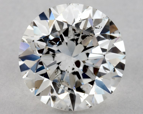 0.9ct Round Cut F I1 G-EX-Very_Good GIA