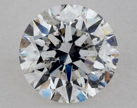 1.02ct Round Cut F I1 EX-EX-EX GIA