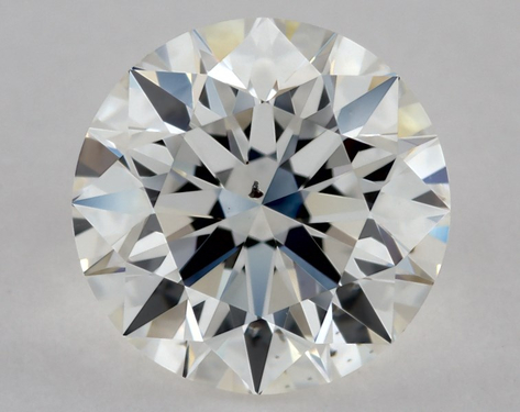 0.9ct Round Cut H SI1 EX-EX-EX GIA
