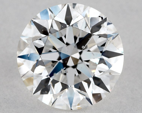 1.01ct Round Cut D SI2 EX-Very_Good-Very_Good GIA