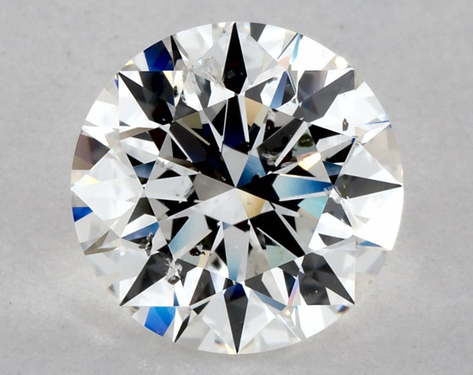 3.01ct Round Cut F SI2 EX-EX-EX GIA