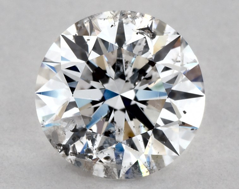 1.01ct Round Cut G I2 EX-EX-EX GIA
