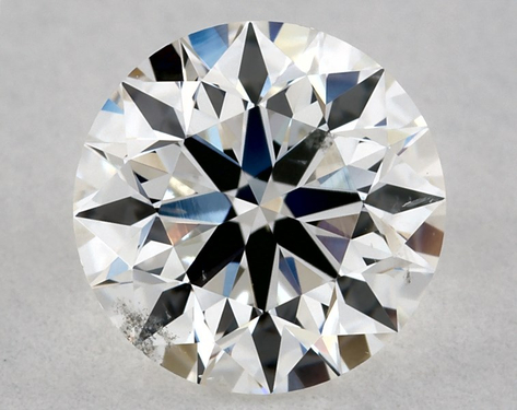 0.73ct Round Cut F SI1 EX-EX-EX GIA