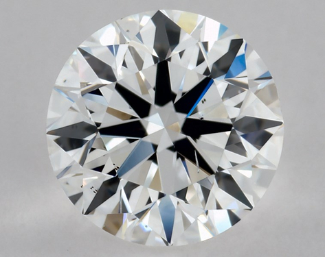 0.9ct Round Cut D SI1 EX-EX-Very_Good GIA