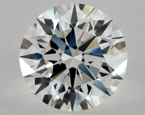 0.72ct Round Cut H IF EX-EX-EX GIA