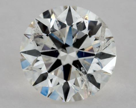 1ct Round Cut H I1 EX-EX-EX GIA