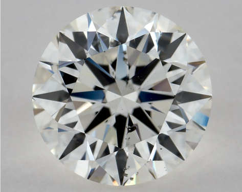 1.31ct Round Cut H SI2 EX-EX-EX GIA