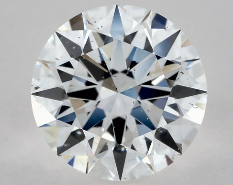 2.02ct Round Cut D SI1 EX-EX-EX GIA