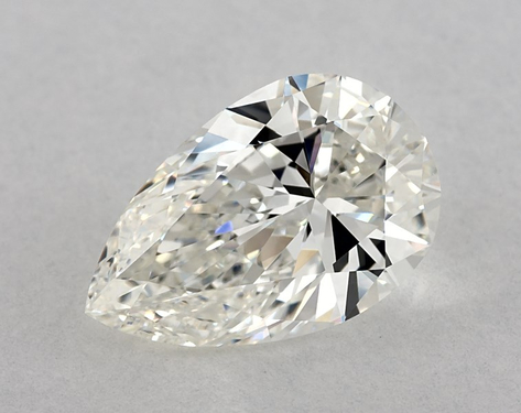 2.01ct Pear Cut H VVS2 EX-Very_Good GIA