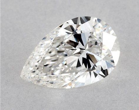 0.7ct Pear Cut F VS1 EX-Very_Good GIA