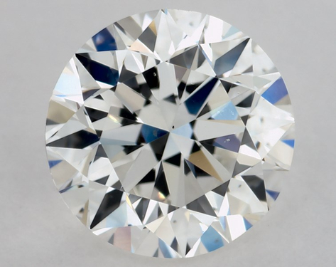0.7ct Round Cut F SI1 Very_Good-EX-G GIA
