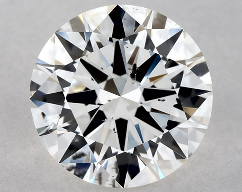 1.01ct Round Cut G SI2 EX-EX-EX GIA