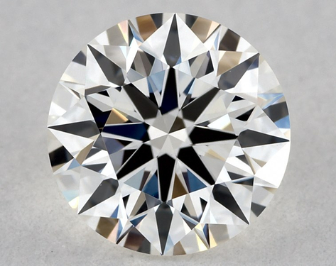 0.71ct Round Cut H VVS2 EX-EX-EX GIA