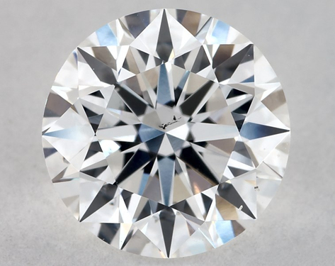 1.25ct Round Cut D SI1 EX-EX-EX GIA