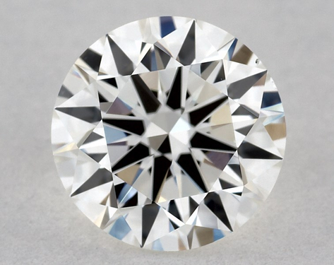 0.9ct Round Cut I VVS2 EX-EX-EX GIA