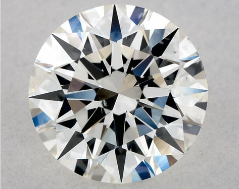 0.71ct Round Cut E VS2 EX-EX-EX GIA