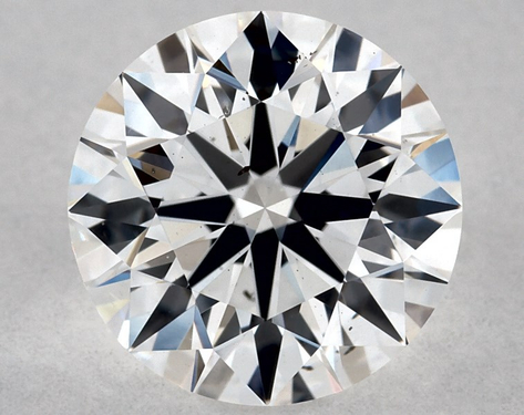 1ct Round Cut E VS2 EX-EX-EX GIA