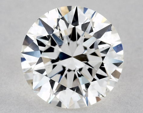 1.1ct Round Cut G SI2 EX-EX-EX GIA