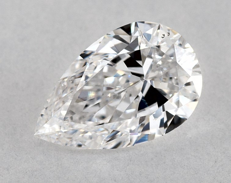 1.01ct Pear Cut D SI1 Very_Good-Very_Good GIA