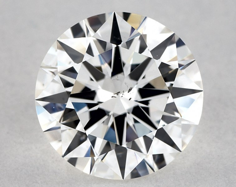 1.1ct Round Cut G SI1 EX-EX-EX GIA