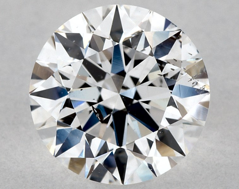 1.05ct Round Cut D SI2 EX-EX-EX GIA