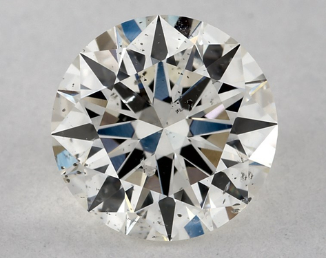 1.02ct Round Cut J SI2 EX-Very_Good-EX GIA