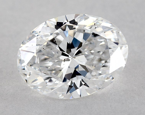 1.2ct Oval Cut D SI1 EX-Very_Good GIA
