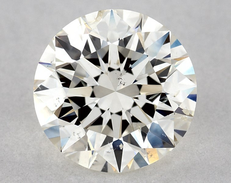 1.42ct Round Cut J SI2 EX-EX-EX GIA