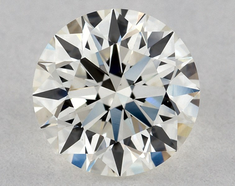 0.71ct Round Cut J VS1 EX-EX-EX GIA