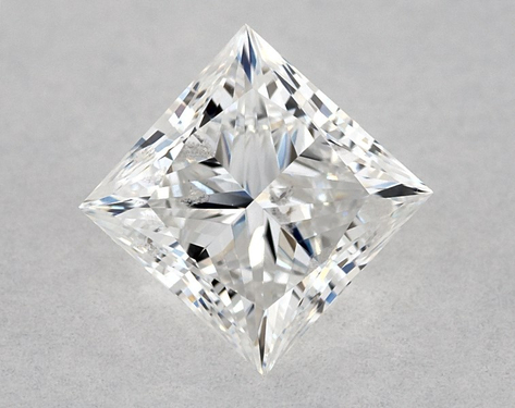 0.9ct Princess Cut F SI2 Very_Good-Very_Good GIA