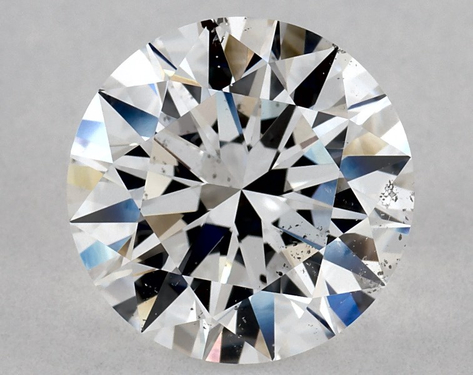 2.07ct Round Cut D SI1 EX-EX-EX GIA