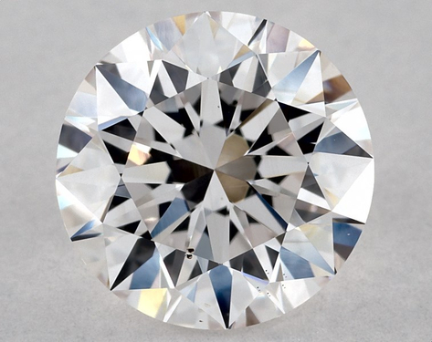 1.51ct Round Cut F VS2 EX-EX-EX GIA