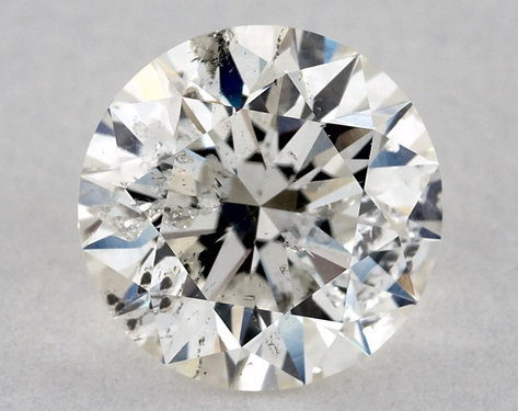 1.03ct Round Cut J I1 EX-EX-EX GIA